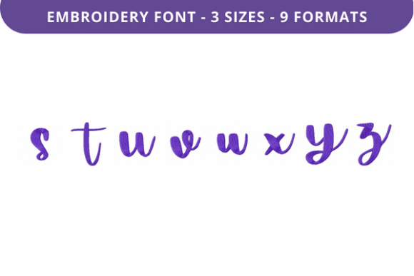 Autumn Mornings Font S to Z Review