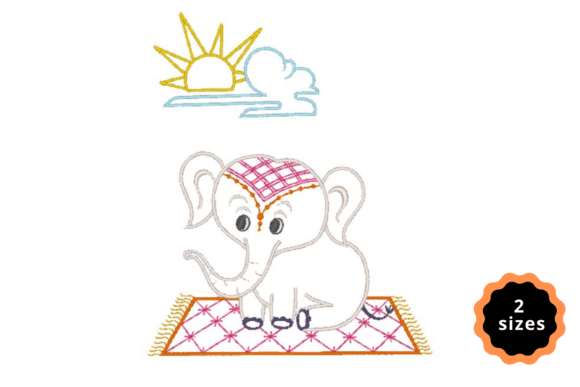 Elephant on the Wind Carpet Embroidery Review