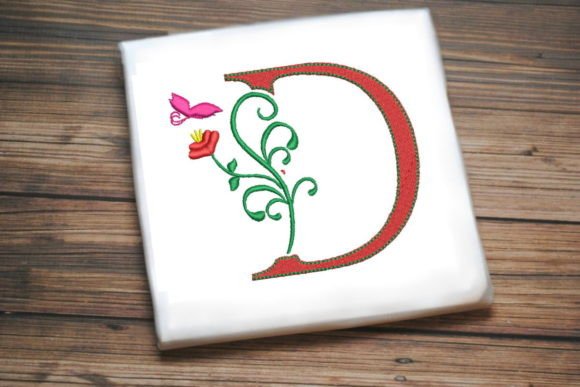 Floral Letter D with Butterfly: A Designer's Honest Review