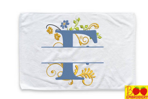Floral Letter F Embroidery Review