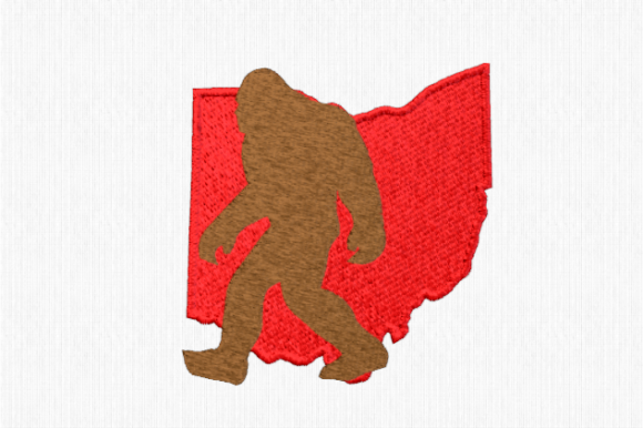 Ohio Bigfoot Embroidery Review
