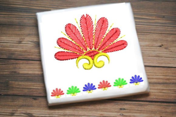 Red Flower Border Review for Personalized Gifts
