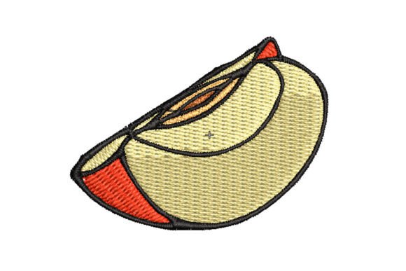 Sliced Apple Embroidery Design Review