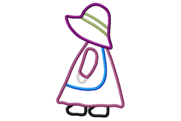 Sunbonnet Applique Embroidery Design Review