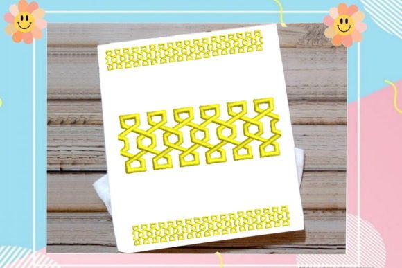 Yellow Geometric Border: A Seasonal Review for Holiday Creators